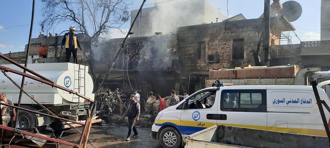 Suriye’nin Afrin ilçesinde bomba