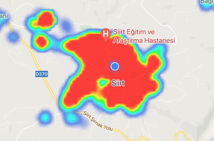 Haftalık vaka sayıları açıklandı: Siirt ilk sırada Bütün dünyayı etkisi altına alan pandemide pozitif vaka sayısında Siirt