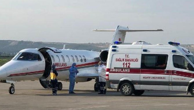 Siirt’te ambulans uçak yeni doğan bebek için havalandı