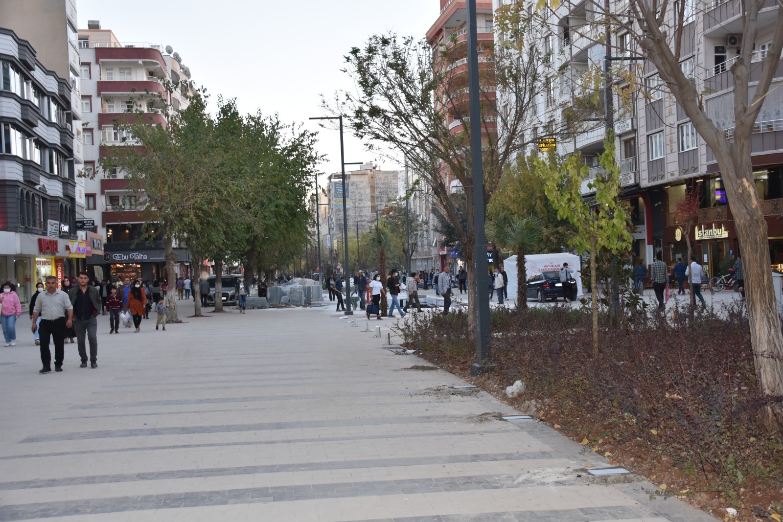 SON AŞAMAYA GELEN GÜRES CADDESİNE BİSİKLET YOLU ÖNERİSİ Yapım çalışmaları son aşamaya gelen Güres Caddesine bisiklet yolu yapılması
