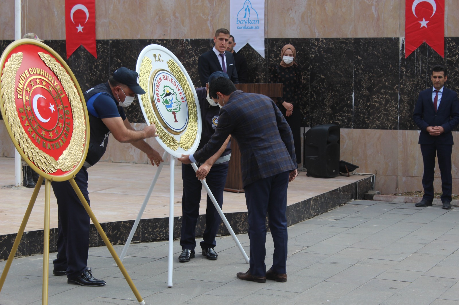 &nbsp; Siirt’in Baykan ilçesinde 29 Ekim Cumhuriyet Bayramı 98. Yıl