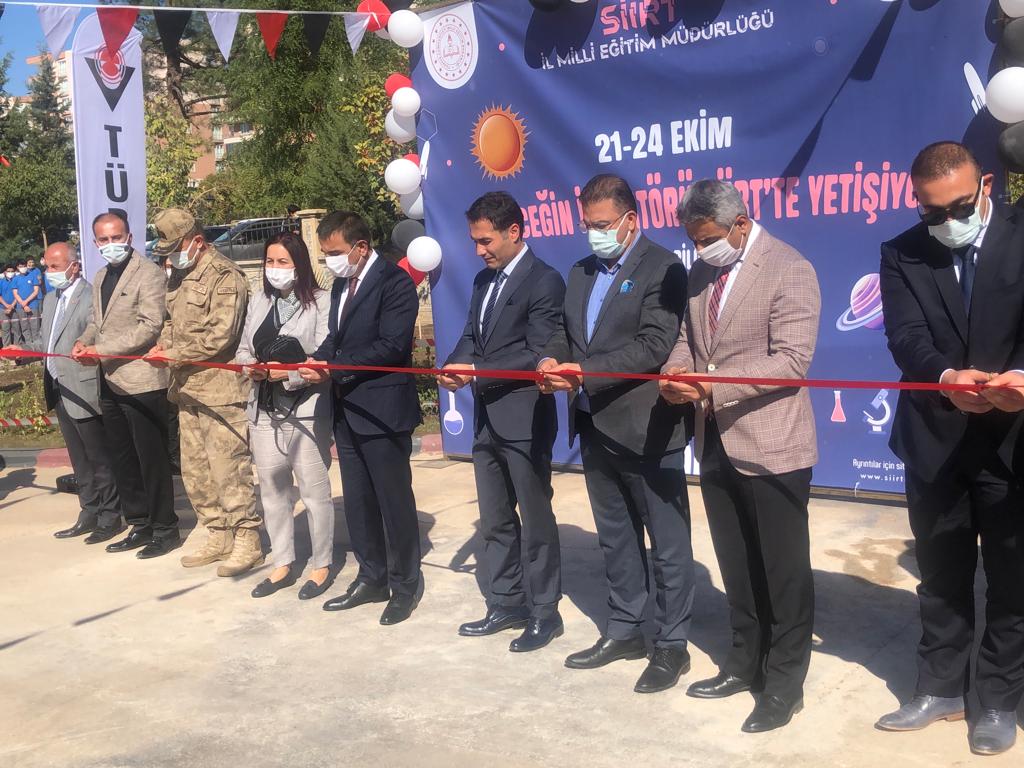 TÜBİTAK 4007 Bilim Şenlikleri  Destekleme Programı Kapsamında Siirt Milli Eğitim