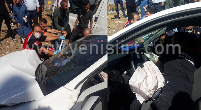 Siirt’te Trafik Kazası; Biri Çocuk 9 Yaralı