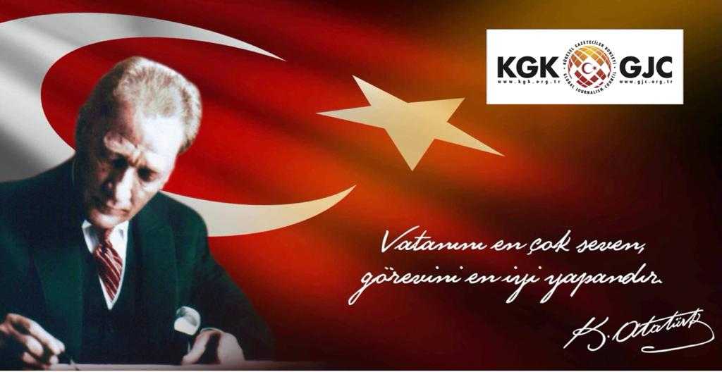 KGK: ATATÜRK’ÜN MUKADDES EMANETİNİN KIYMETİNİN FARKINDAYIZ Aziz vatanımızın kurtarıcısı ve Türkiye Cumhuriyeti’nin kurucusu Mustafa Kemal Atatürk’ün