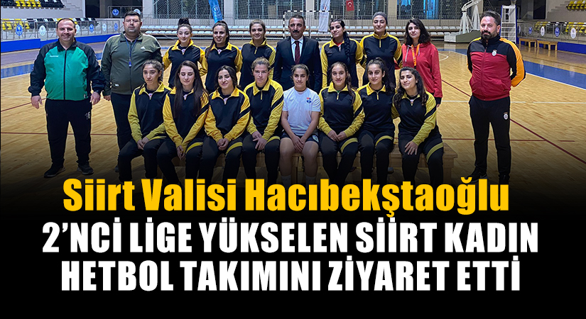 Siirt’i Türkiye Kadınlar Hentbol
