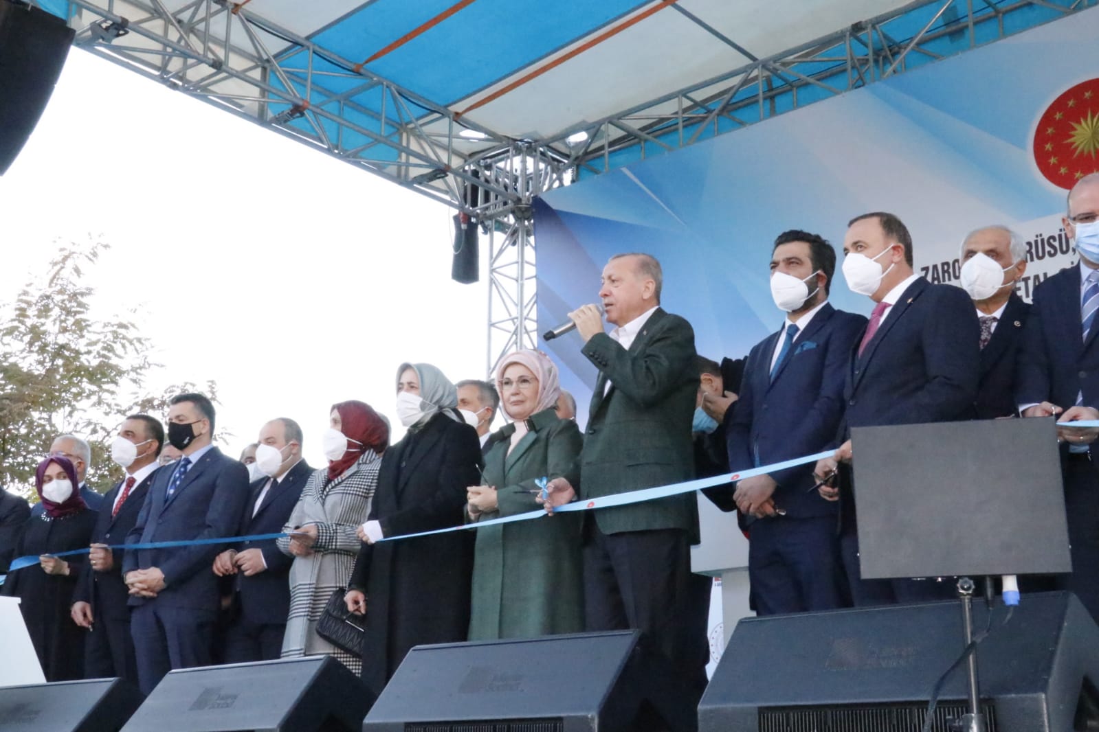 Cumhurbaşkanı Recep Tayyip Erdoğan Siirt’te 3 yılda yapılan toplam 2