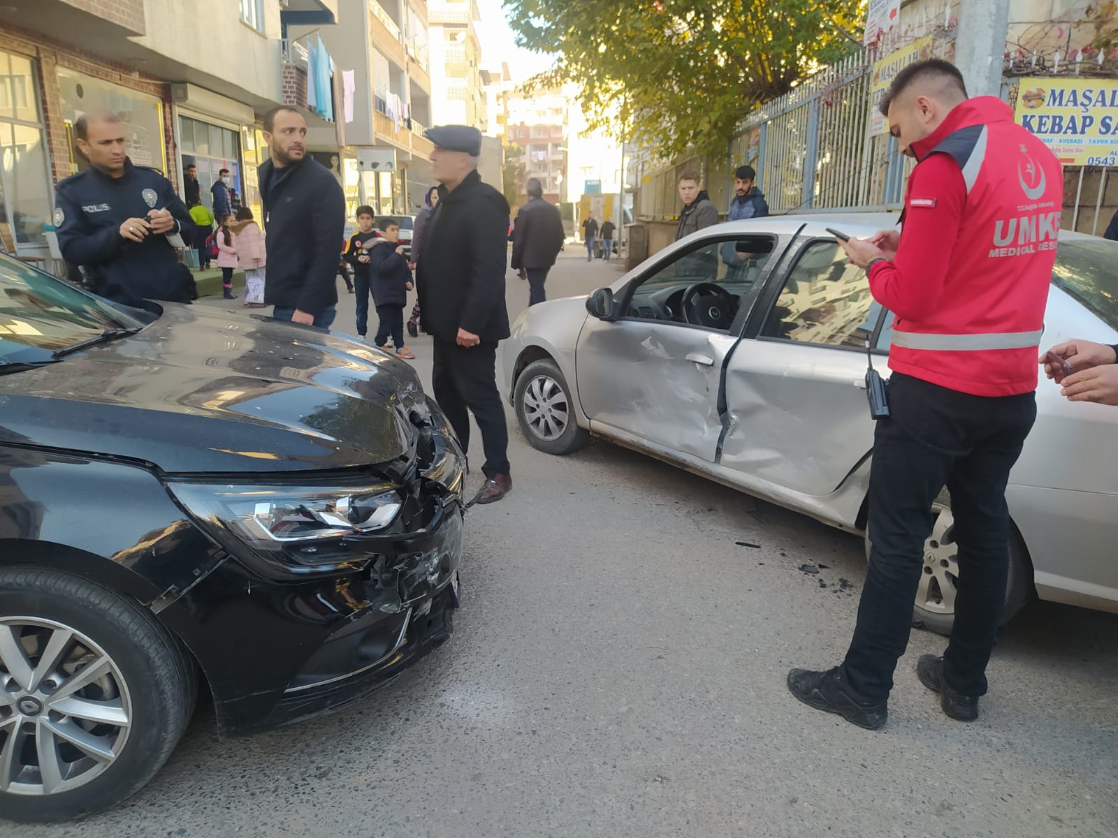 Siirt’te meydana gelen trafik