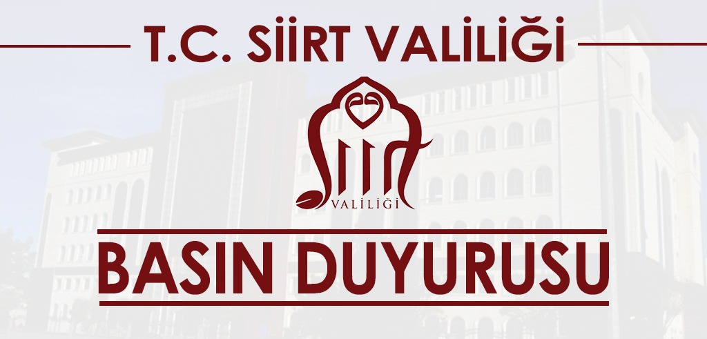 Siirt’te 2022 yılı toplantı ve gösteri yürüyüşlerinde kullanılacak güzergâhlar belirlendi