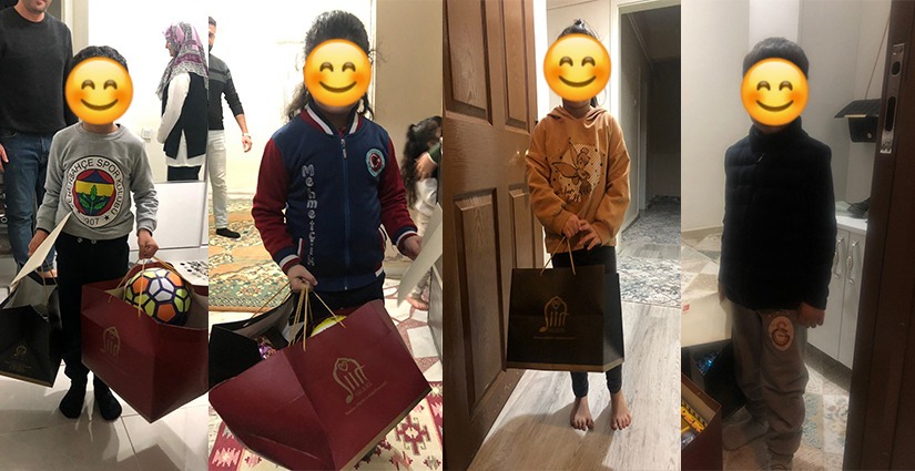 Siirt Valisi ve belediye başkan vekili Osman Hacıbektaşoğlunun minik yüreklerdeki