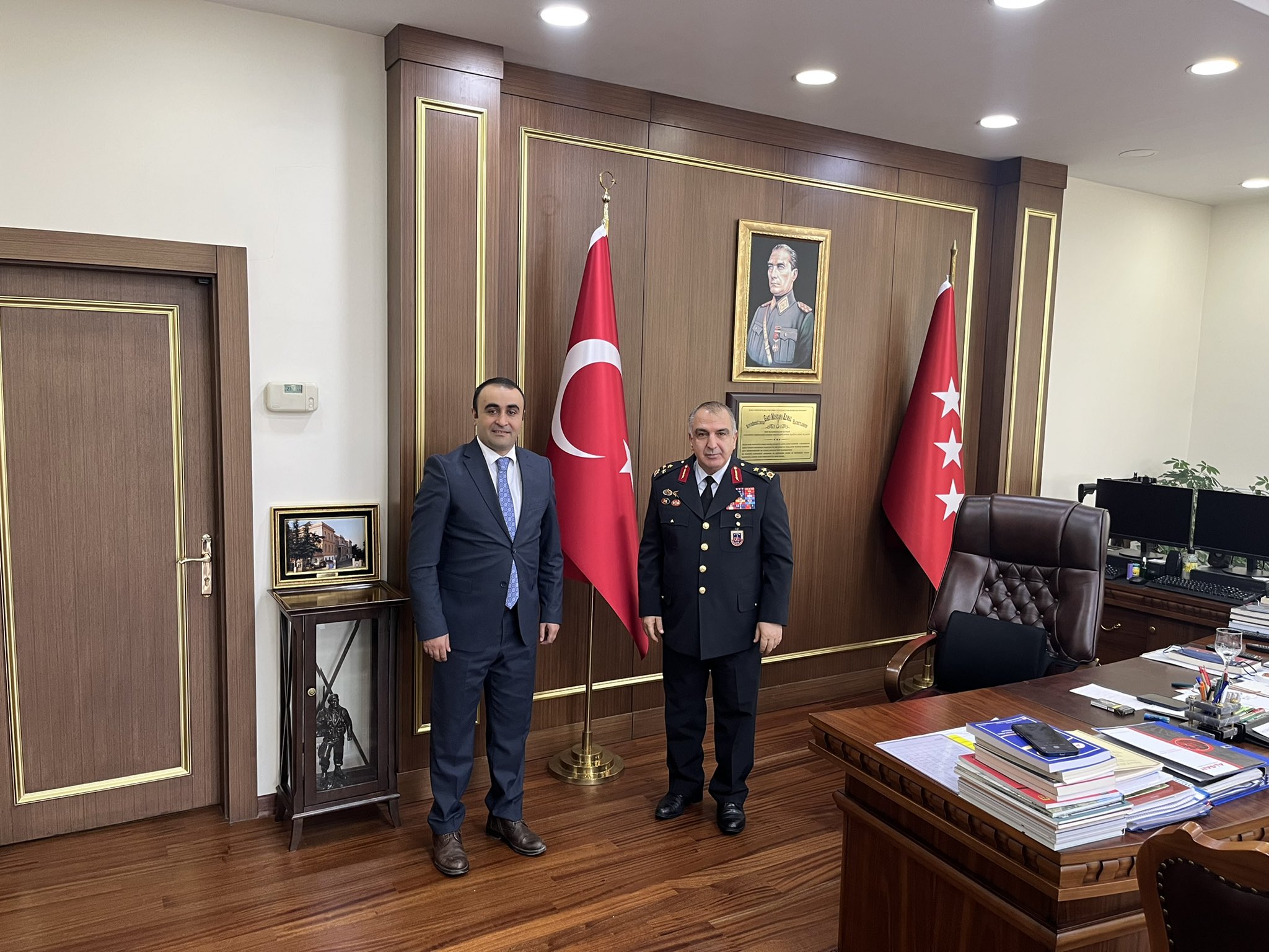 Kurtalan Kaymakamı Çağlar Tekin’in Ankara Temasları Devam Ediyor, İlçeye Jandarma Komutanlığı Binası Yapılacak