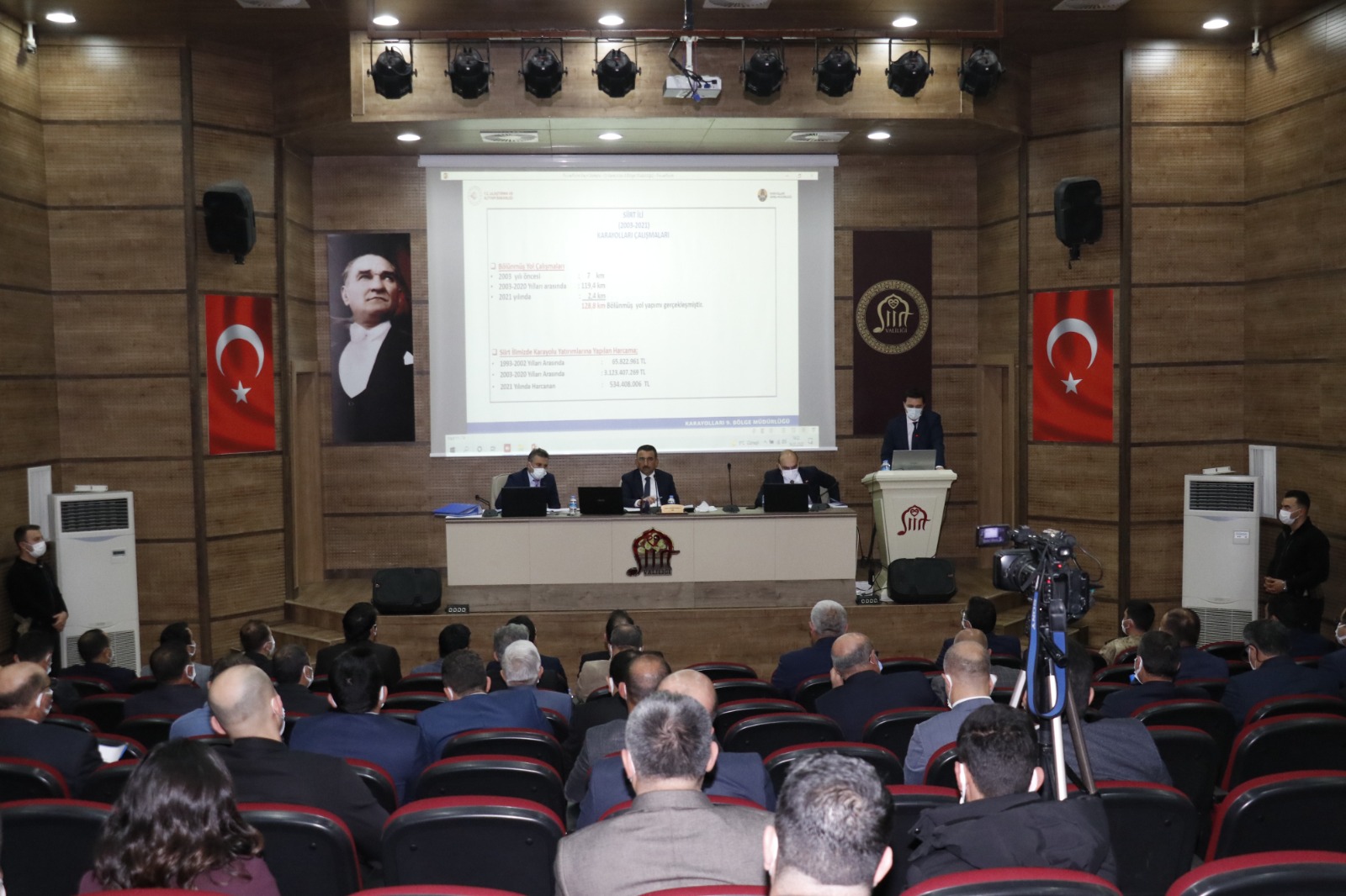 SİİRT’TE I. DÖNEM İL KOORDİNASYON KURULU TOPLANTISI YAPILDI 2022 yılı 1. Dönem İl Koordinasyon Kurulu Toplantısı, Vali Osman