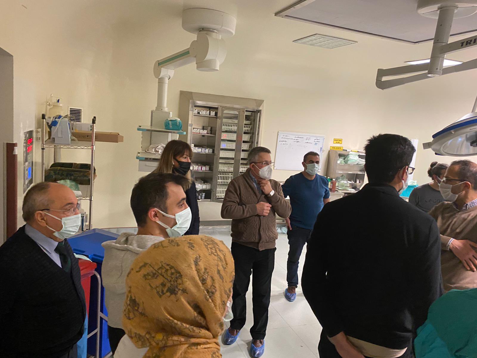 Siirt Milletvekili Osman Ören, Siirt Eğitim ve Araştırma Hastanesinde kalp