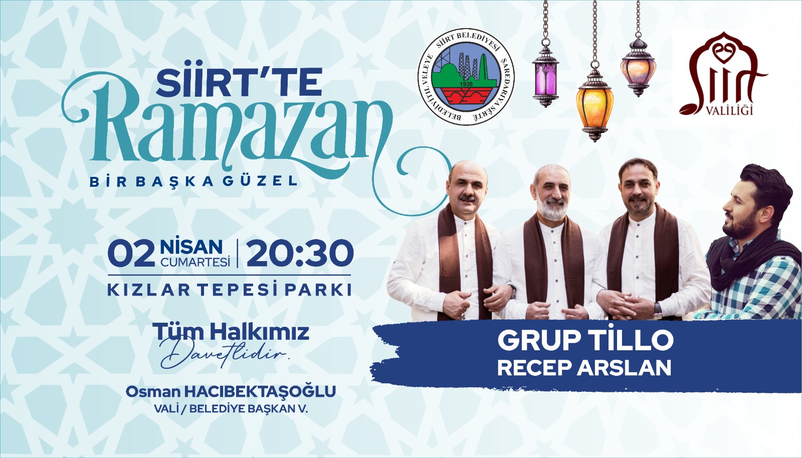 Siirt Belediyesi Ramazan Etkinlikleri Yarın Başlıyor