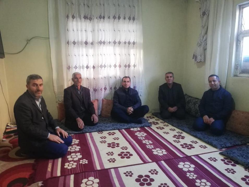 Eruh Kaymakamı Ömer Faruk Özdemir İlçeye bağlı Çetinkol Köyünü ziyaret