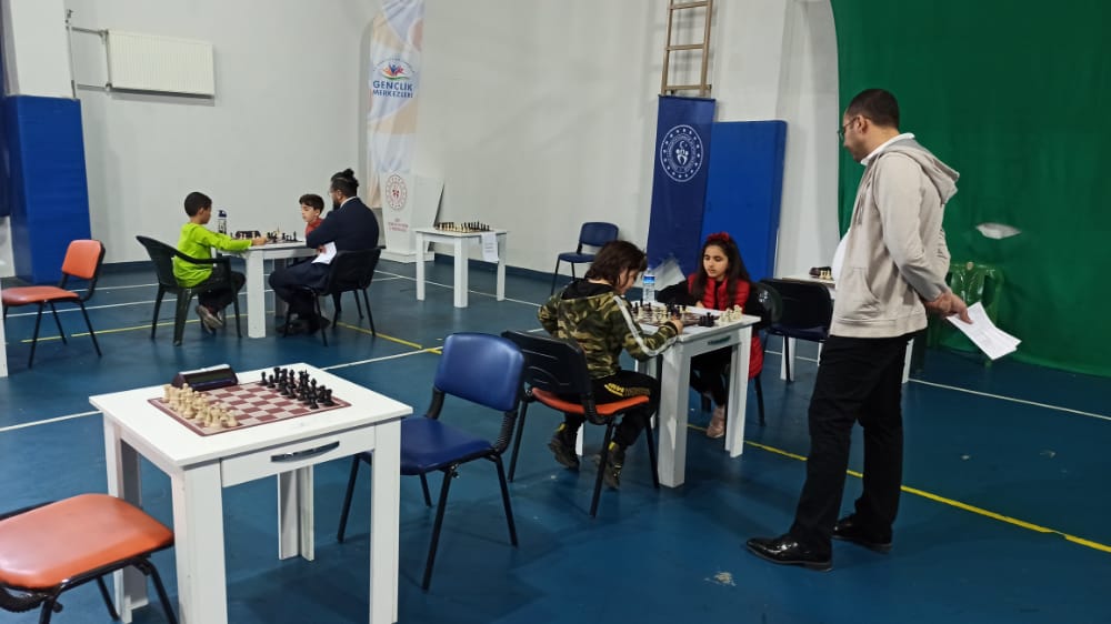 23 Nisan Milli Egemenlik ve Çocuk Bayramına Doğru, Satranç Turnuvası Düzenlendi
