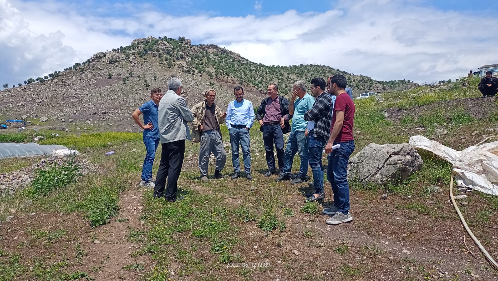 Siirt’in Baykan ilçesi köylerinde meydana gelen şiddetli dolu yağışı sebebiyle
