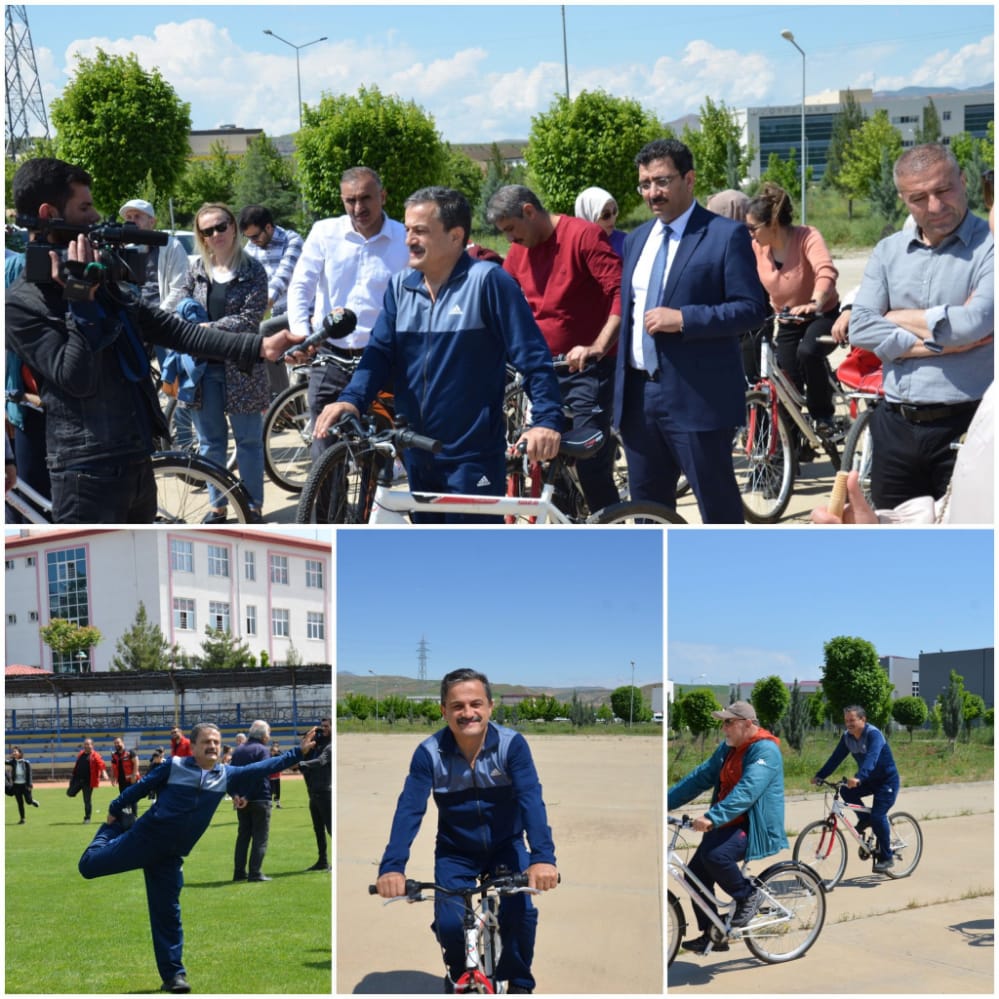 Sağlık İçin Hareket Günü Etkinliği, Üniversite Öğrencileri Pedal Çevirdi 10 Mayıs Sağlık İçin Hareket Günü etkinlikleri kapsamında Siirt Üniversitesi