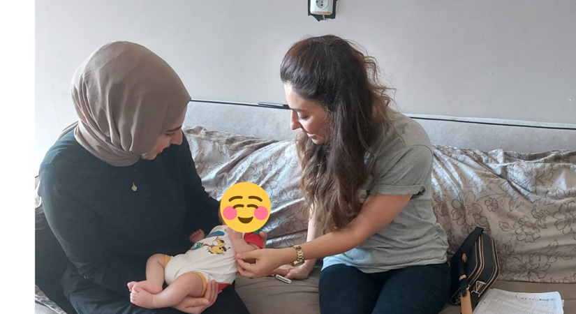 Siirt’in Kurtalan ilçesinde belediye tarafından hoş geldin bebek projesi uygulamaya