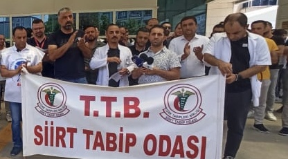 Siirt tabip Odası Konya’da yaşanan Doktor cinayeti nedeniyle tepki açıklaması