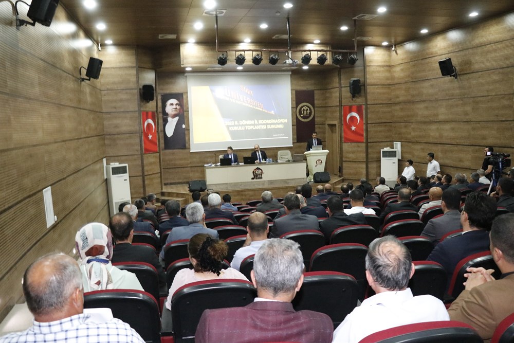 Siirt il genelinde yürütülen yatırımların izlenmesi, değerlendirilmesi ve koordinasyonu amacıyla