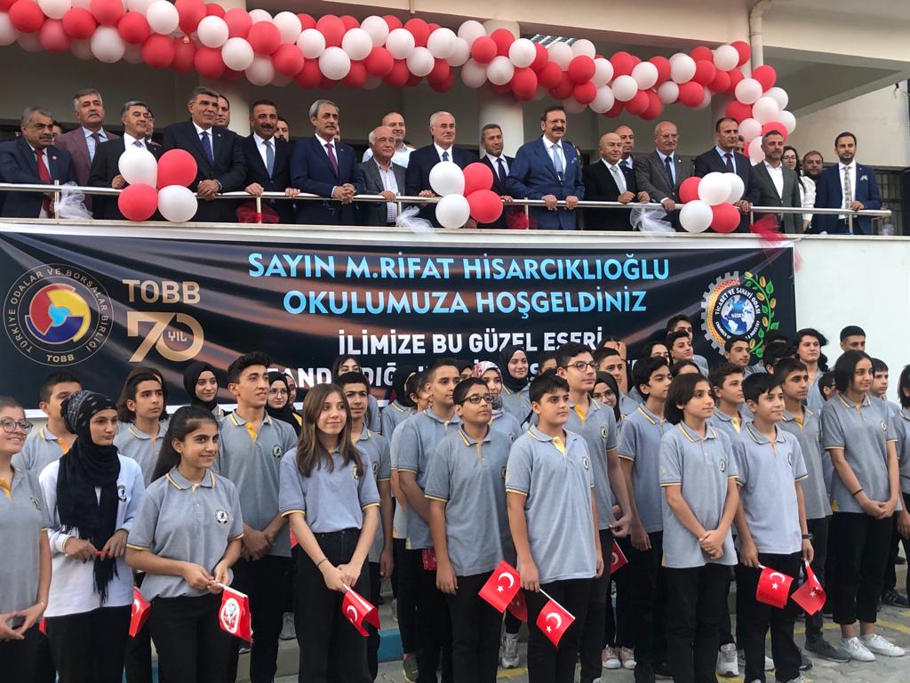 TOBB’un Okulu Açıldı! Başkan Hisarcıklıoğlu, “60 Sene Önce Yarım Kalan Rüya Gerçekleşiyor”