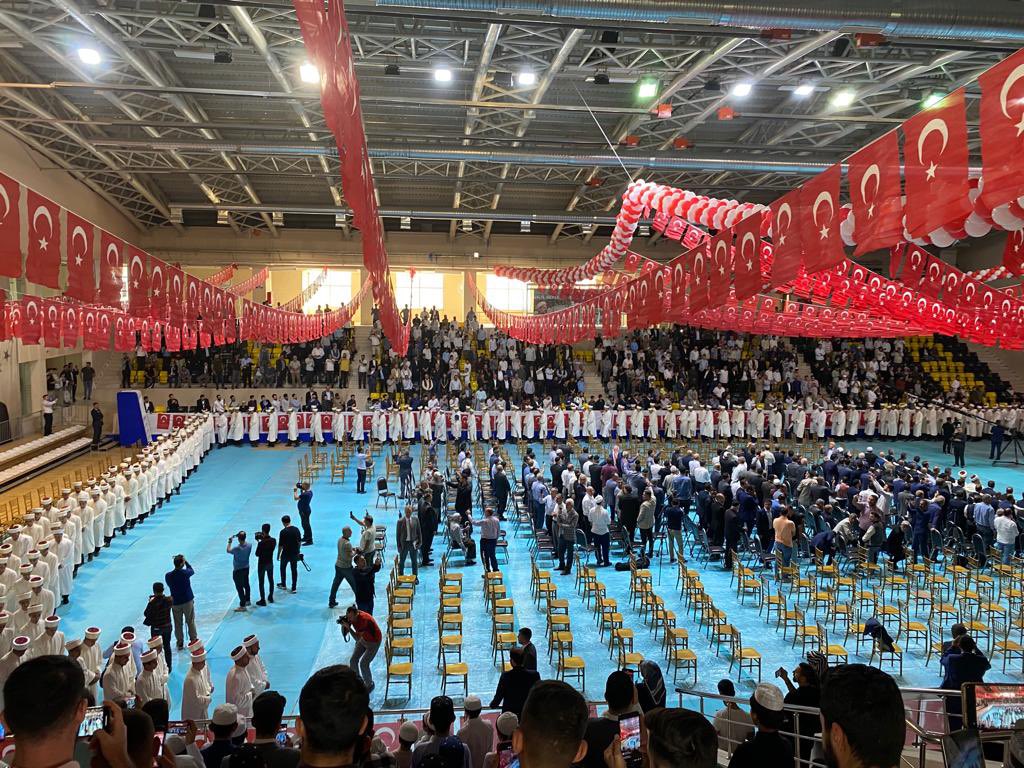 Siirt’te hafızlık eğitimini tamamlayan