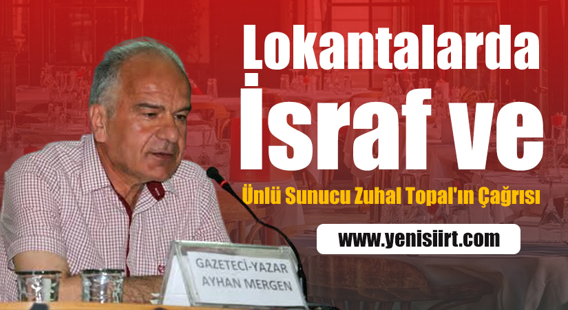 Televizyonlar da “ Yemekteyiz “ adlı ünlü sunucu Zuhal Topal,