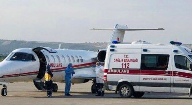 Ambulans uçak 2 günlük