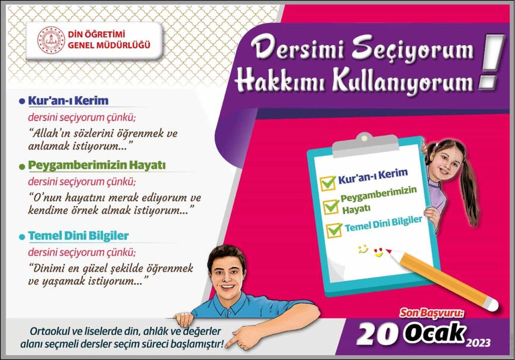 Orta öğretim kurumlarında öğrenim