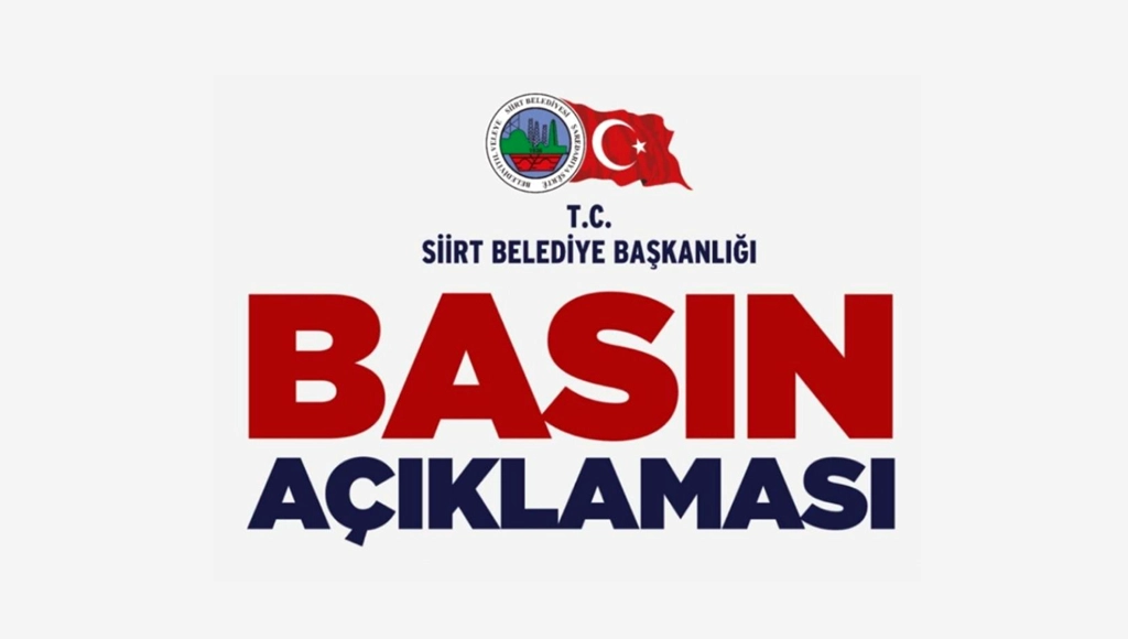 HDP’li Vekilin Açıklamalarına Siirt Belediyesinden Yanıt