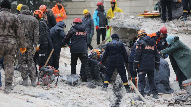 Siirt AFAD teşkilatı deprem