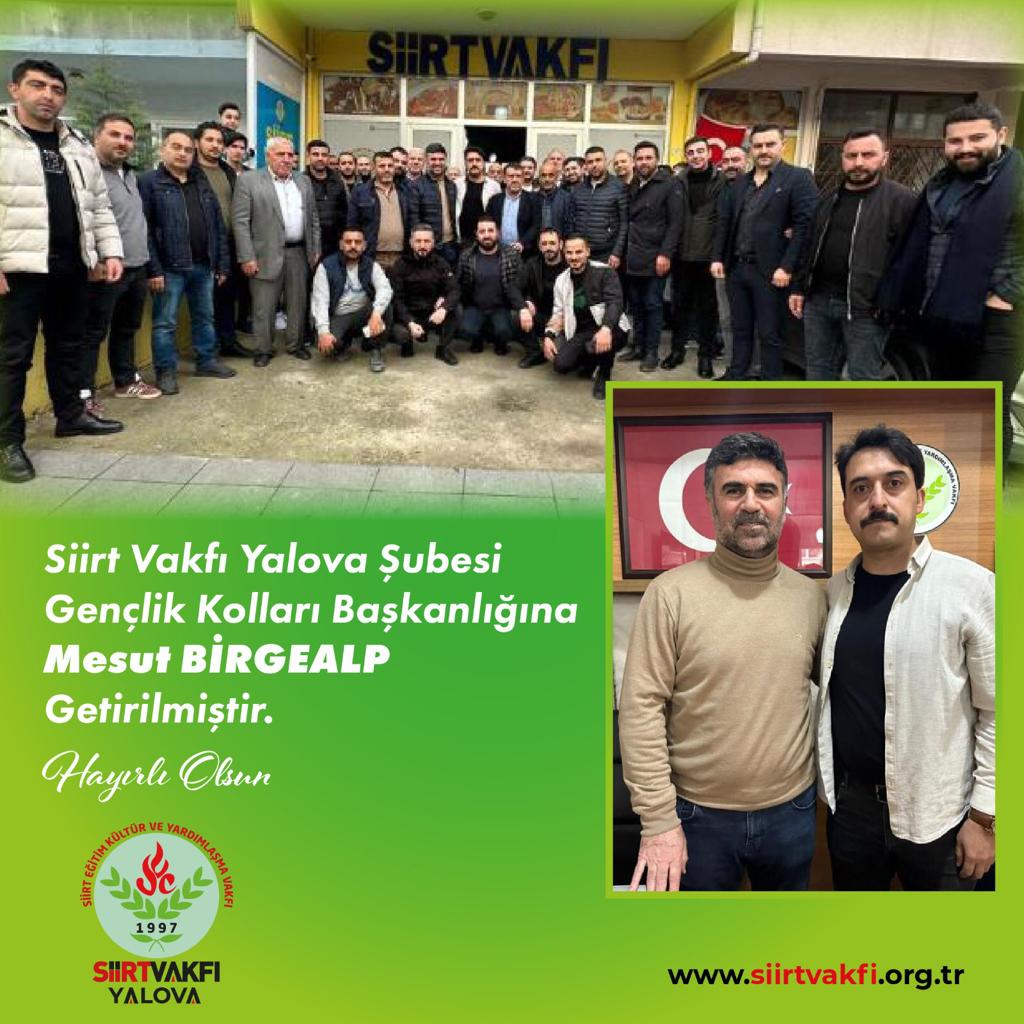 Yalova Siirt Gençlik Kolları