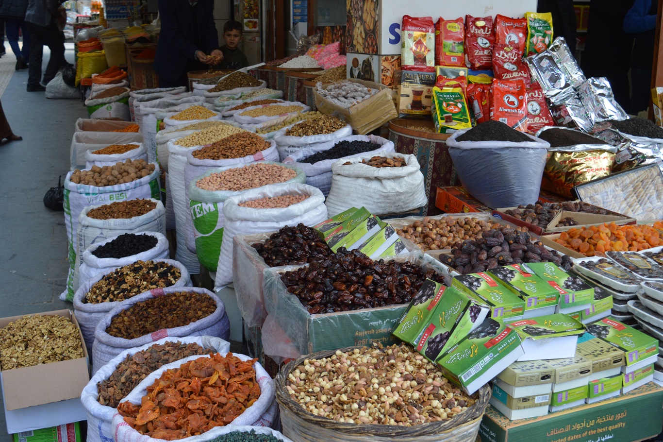 Siirt’in Helvacılar Çarşısı esnafı,