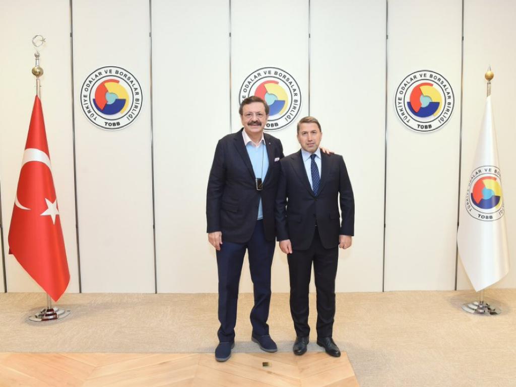 Siirt TSO Başkanı Kuzu TOBB Başkanı Hisarcıklıoğlu’nu Ziyaret Etti Siirt Ticaret ve Sanayi Odası Başkanı Güven Kuzu, Türkiye Odalar