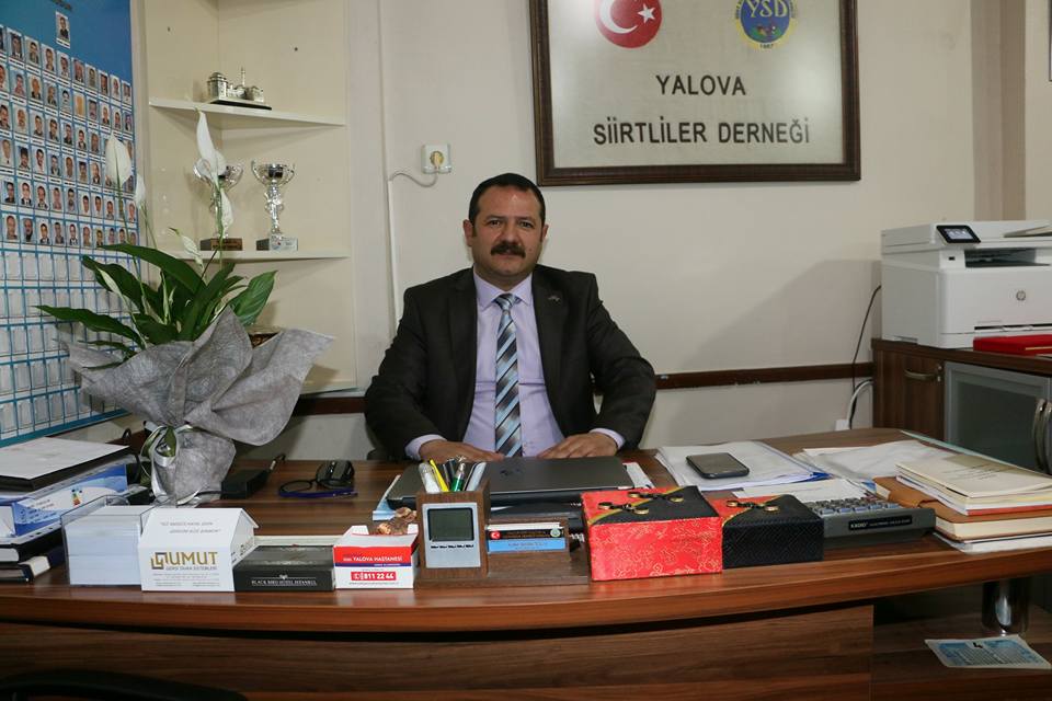 Yalova Siirtliler Dernek Başkanı