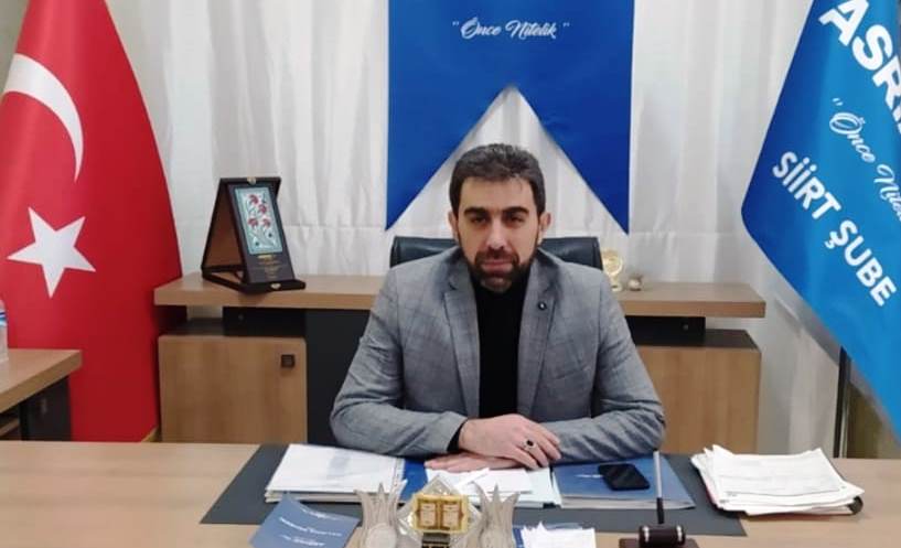 ASRİAD Başkanı Doğrusever, “Kentsel Dönüşümde Siirt Yarısı Bizden Programına Dahil Edilmelidir” Siirt’in gerek yapı stoğu ve gerekse birinci derece deprem bölgesinde