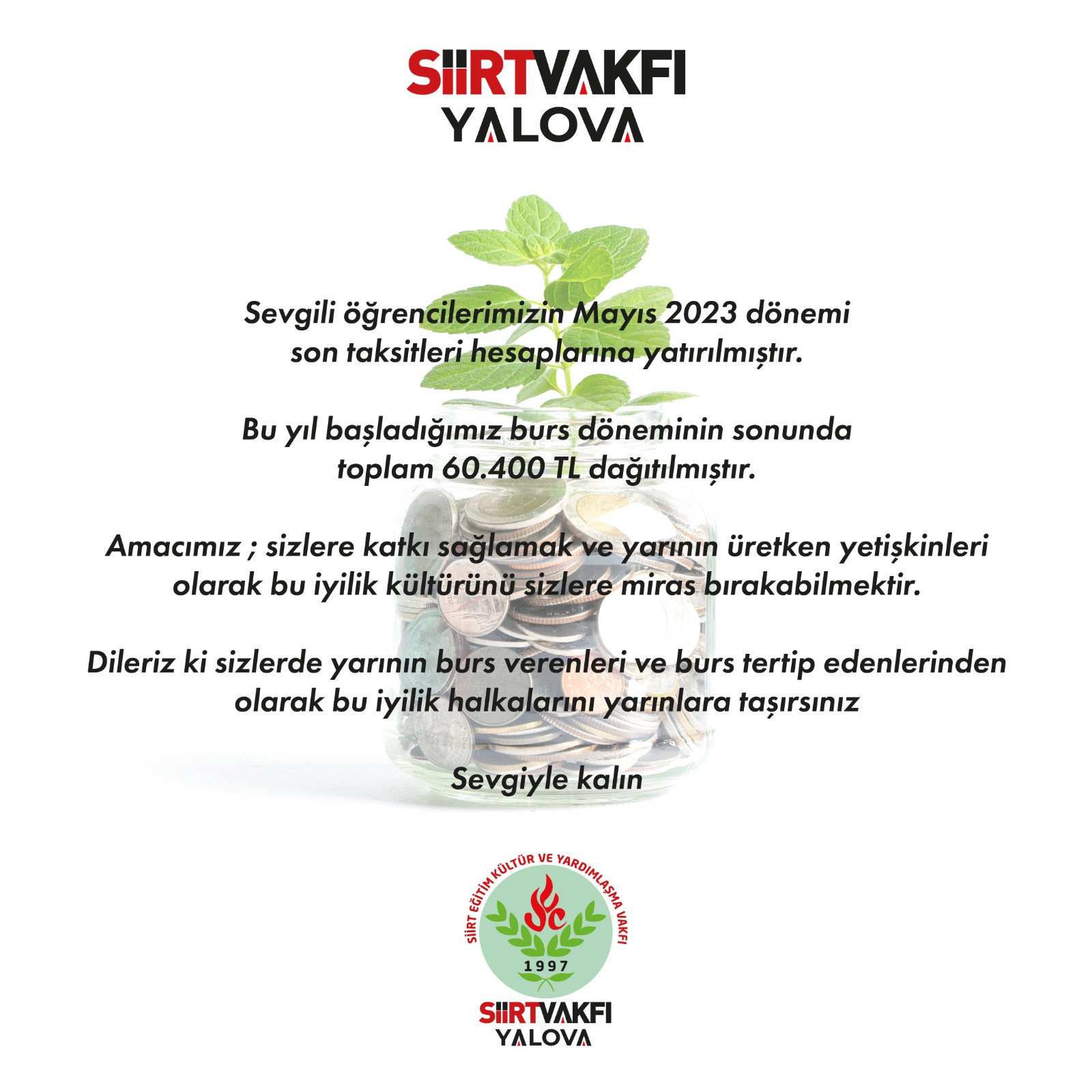 Siirtliler Vakfı Yalova Şubesinin