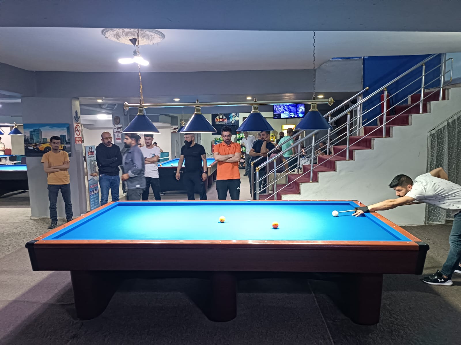 Siirt’te Bilardo Salonundan Ödüllü Turnuva!