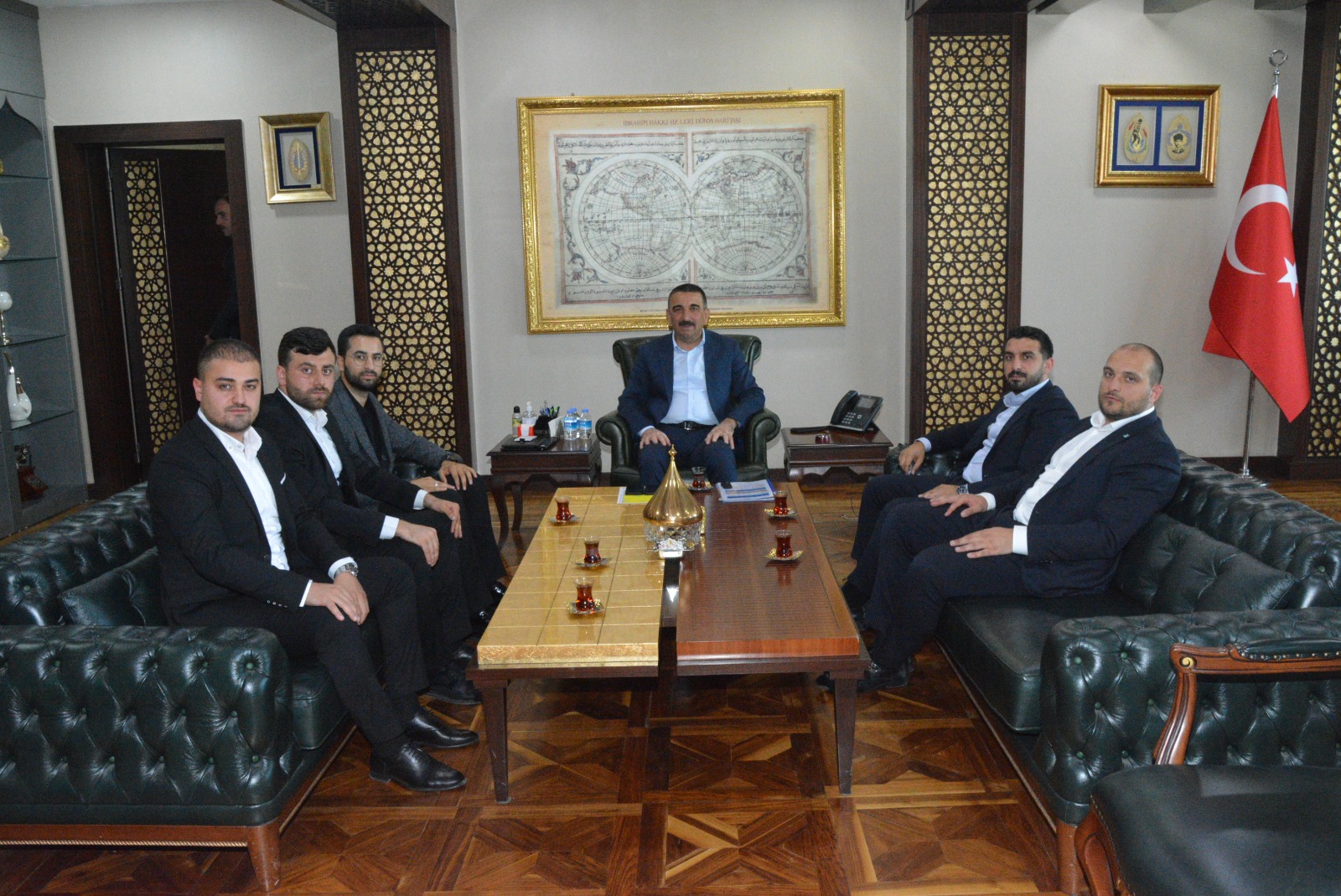 Türkiye Gençlik Vakfı TÜGVA Genel Başkanı İbrahim Beşinci, Siirt Valisi