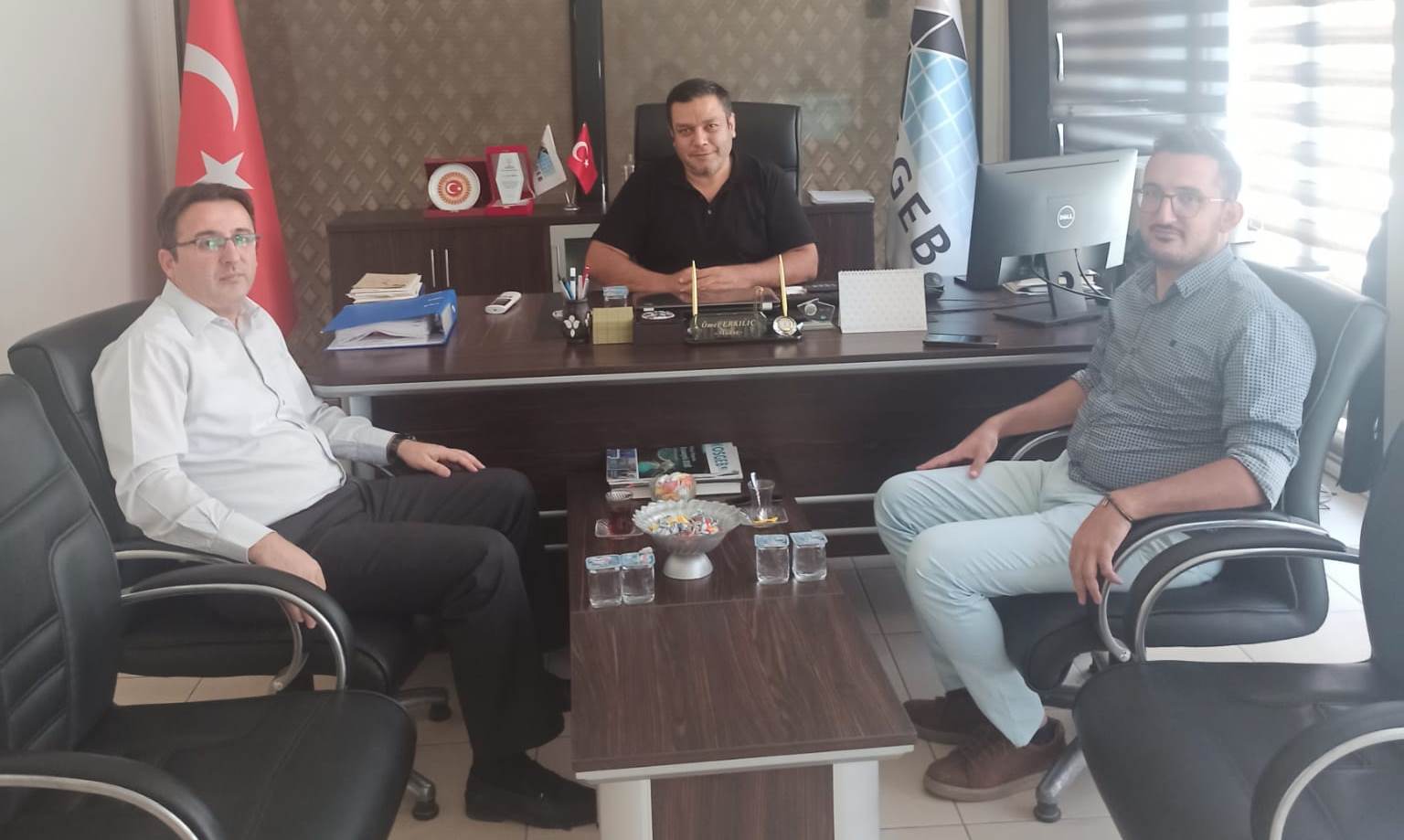 Defterdar Şimşek KOSGEB’i Ziyaret Etti Siirt Defterdarı Mustafa Yılmaz Şimşek KOSGEB Siirt İl Müdürlüğünü ziyaret