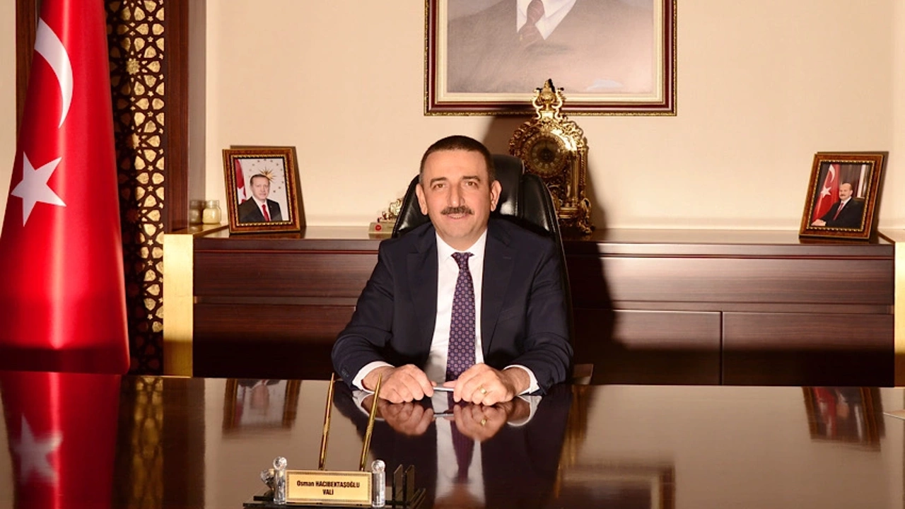 Vali ve Belediye Başkan Vekili Osman Hacıbektaşoğlu’nun Veda Mesajı