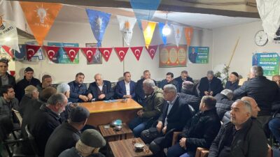 Partisinin seçim çalışmalarına destek vermek üzere Siirt’e gelen AK Parti