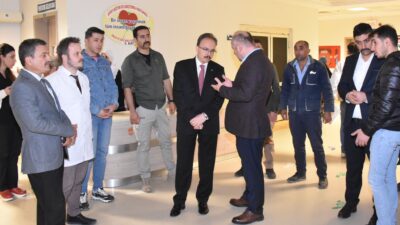 Siirt Valisi Dr. Kemal Kızılkaya, Şirvan ilçesine bağlı Yaylacı Köyü'nde