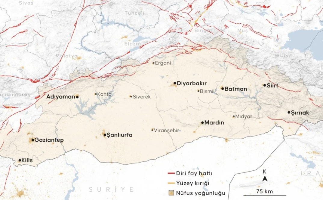 Türkiye’nin deprem riskini ortaya
