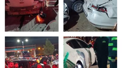 Siirtte 6 aracın karıştığı zincirleme kaza meydana geldi. Edinilen ilk