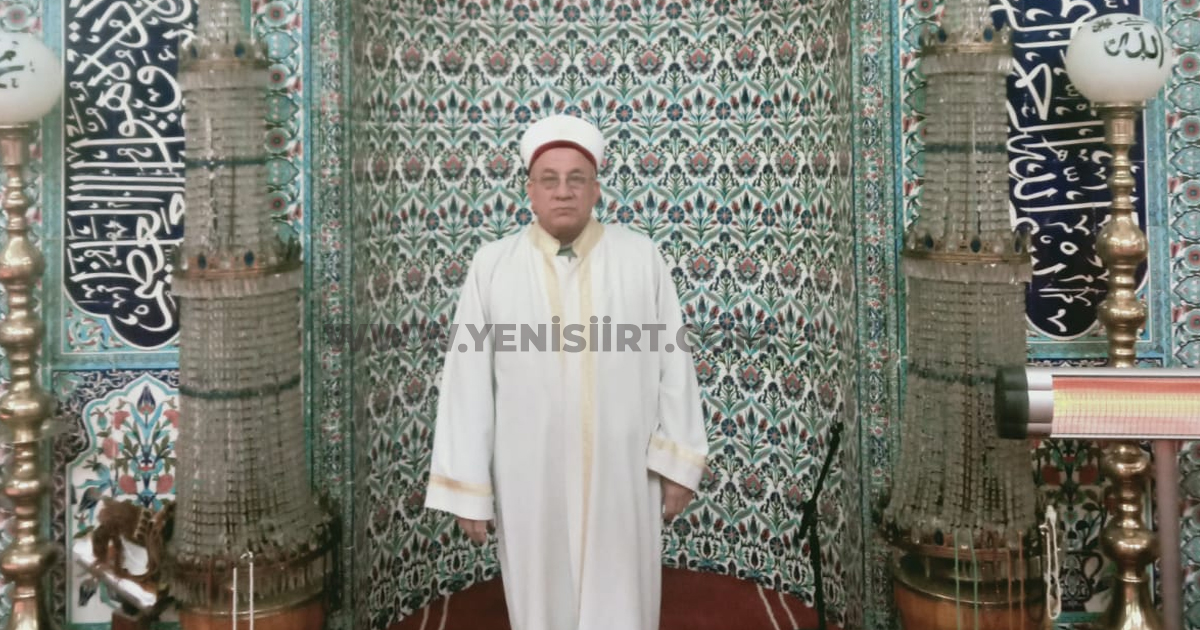 Siirt Çarşı Camisi imam