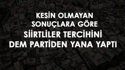 31 Mart Mahalli İdareler Seçimleri yapıldı. Vatandaş tercihini yaptı.