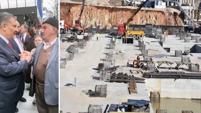 Uzun yıllar sürüncemede kaldıktan sonra bir kaç ay önce inşaatına