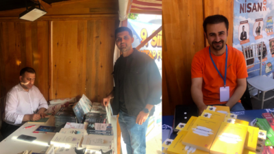 Siirt Kitap Fuarı’nda Yerel Yazarlar İlgi Odağı Olmaya Devam Ediyor 9. Kitap Fuarı devam ediyor. Yerel yazarlarımız fuara yoğun ilgi