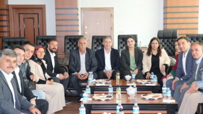 DEM Parti Eş Genel Başkanı Siirt Milletvekili Tuncer Bakırhan, Siirt